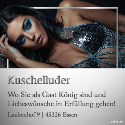 Kuschelluder, Essen, schwarz