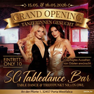 SG Tabledance Bar, Porta Westfalica, blond