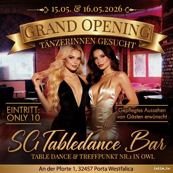 SG Tabledance Bar, Porta Westfalica, blond